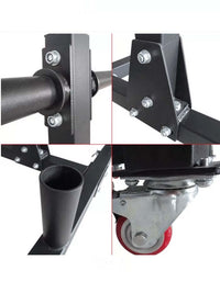 Thumbnail for Commercial Plate Rack and Bar Holder with Wheels