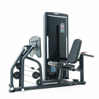Thumbnail for Insight Fitness Seated Leg Press - SA016 Seated Leg Press machine with weight stacks and a cushioned seat, set against a white background.