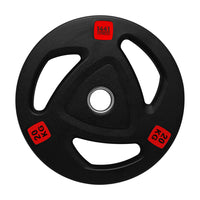 Thumbnail for 1441 Fitness Tri-Grip Olympic Rubber Plates 2.5 Kg to 20 Kg