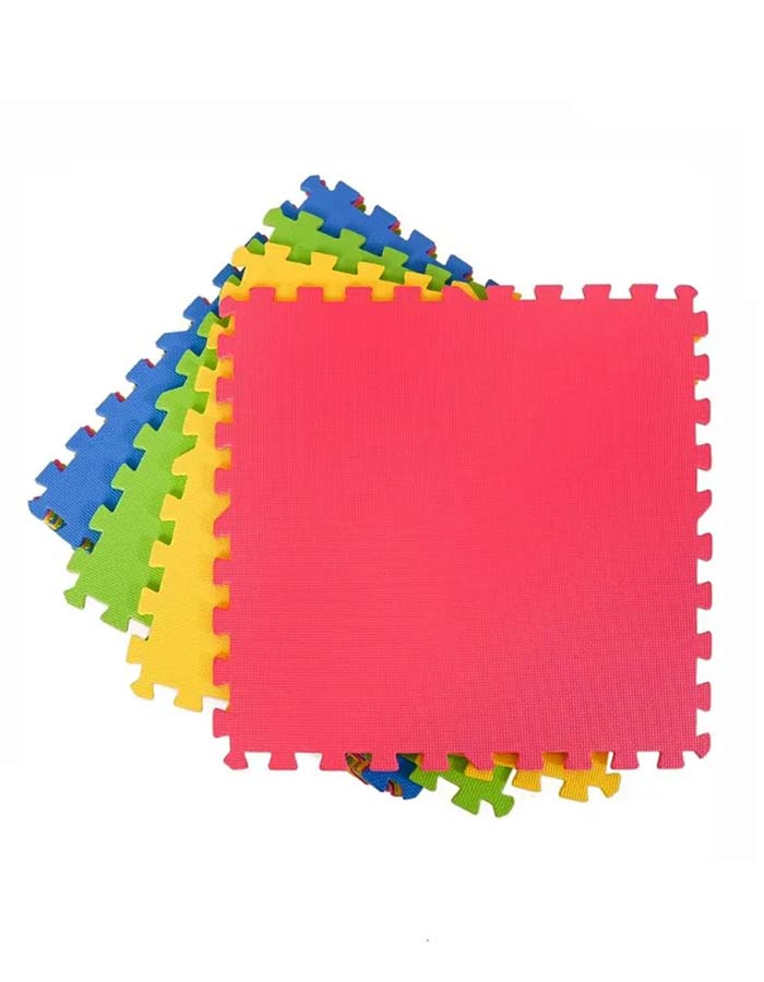 Flooring mats for Kids and Yoga - 100 x 100 cm - 4 Pc Set