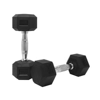 Thumbnail for 1441 Fitness Hex Rubber Dumbbell 1 Kg to 10 Kg (Sold as Pair)