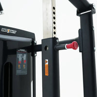 Thumbnail for Insight Fitness Standing Calf Raise - SA019 red bolts