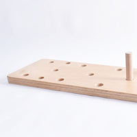 Thumbnail for Wall Mounted Wooden Pull Up Bar