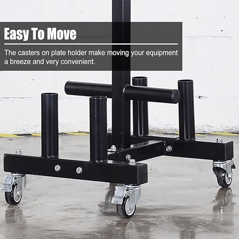 Commercial Plate Rack and Bar Holder with Wheels
