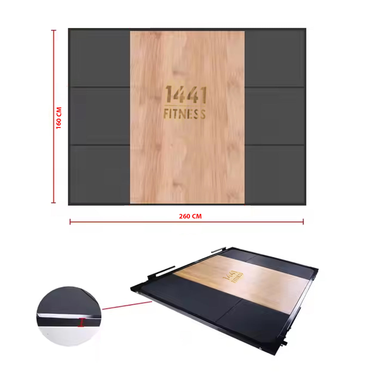 1441 Fitness Weight Lifting Platform for Deadlifts