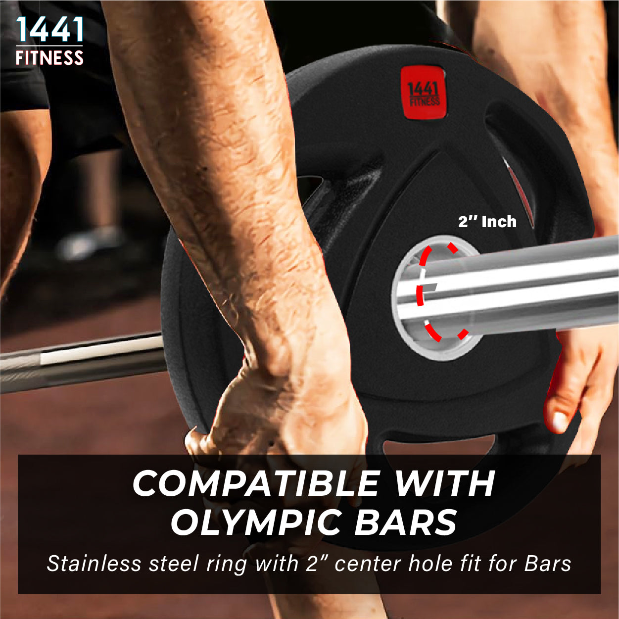 Tri Grip Olympic Rubber Plates 2.5 Kg to 20 Kg