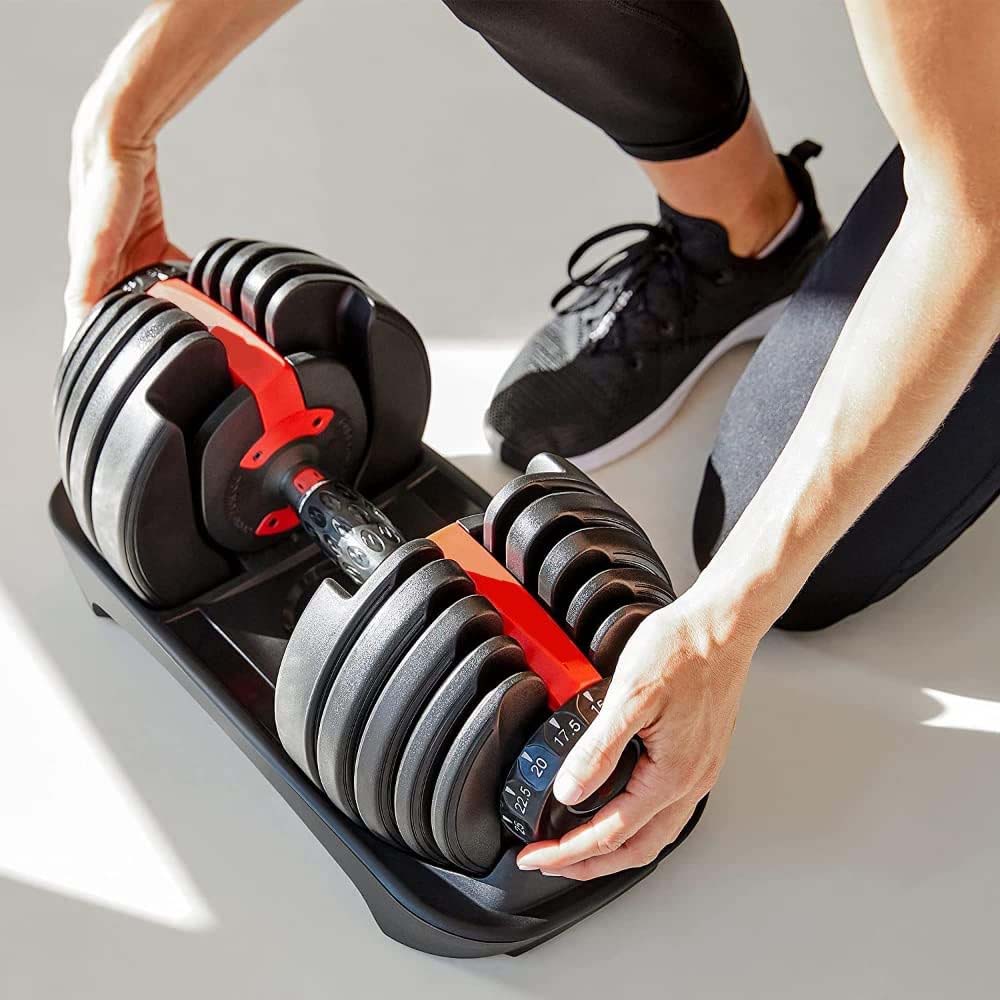 Adjustable Dumbbell Set - 5 Kg - 40 Kg ( Sold as Pair )
