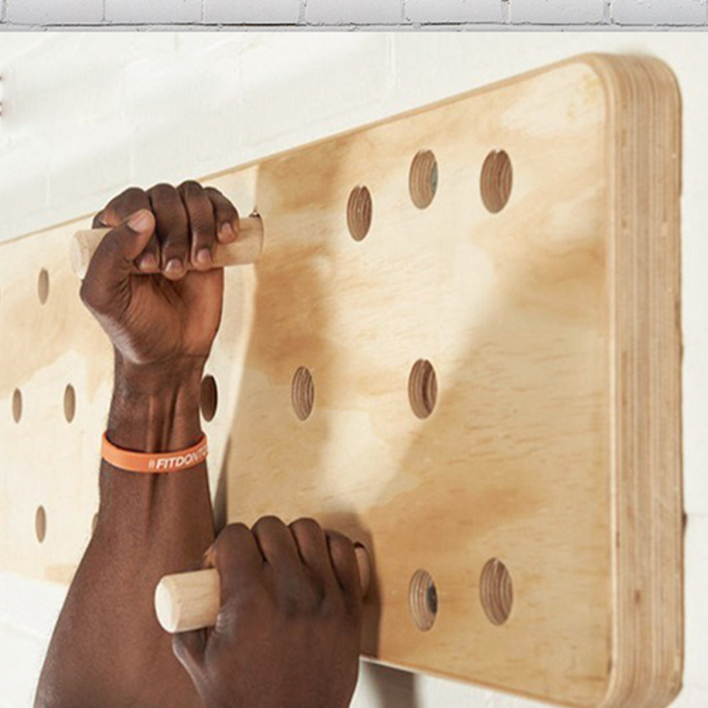 Wall Mounted Wooden Pull Up Bar