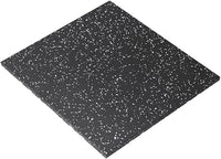 Thumbnail for Commercial Rubber Flooring for Gym 20 mm - 100 x 100 CM Speckled White