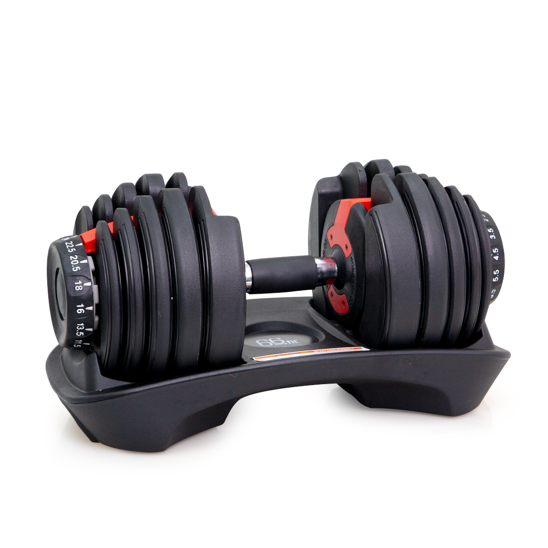 Adjustable Weight Dumbbells - 2.5 Kg - 24 Kg - (Sold as Pair)