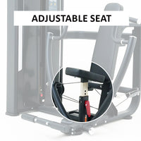 Thumbnail for Insight Fitness Seated Chest Press - SA035 adjustable seat