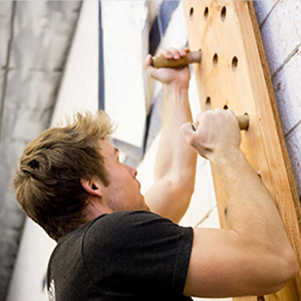 Wall Mounted Wooden Pull Up Bar