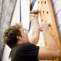 Thumbnail for Wall Mounted Wooden Pull Up Bar