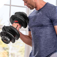 Thumbnail for Adjustable Dumbbell Set - 5 Kg - 40 Kg ( Sold as Pair )