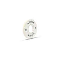 Thumbnail for 0.5 kg white bumper weight plate