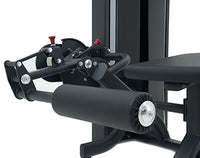 Thumbnail for Close-up of a Insight Fitness SA Series Leg Curl - SA015D with metal components on a white background