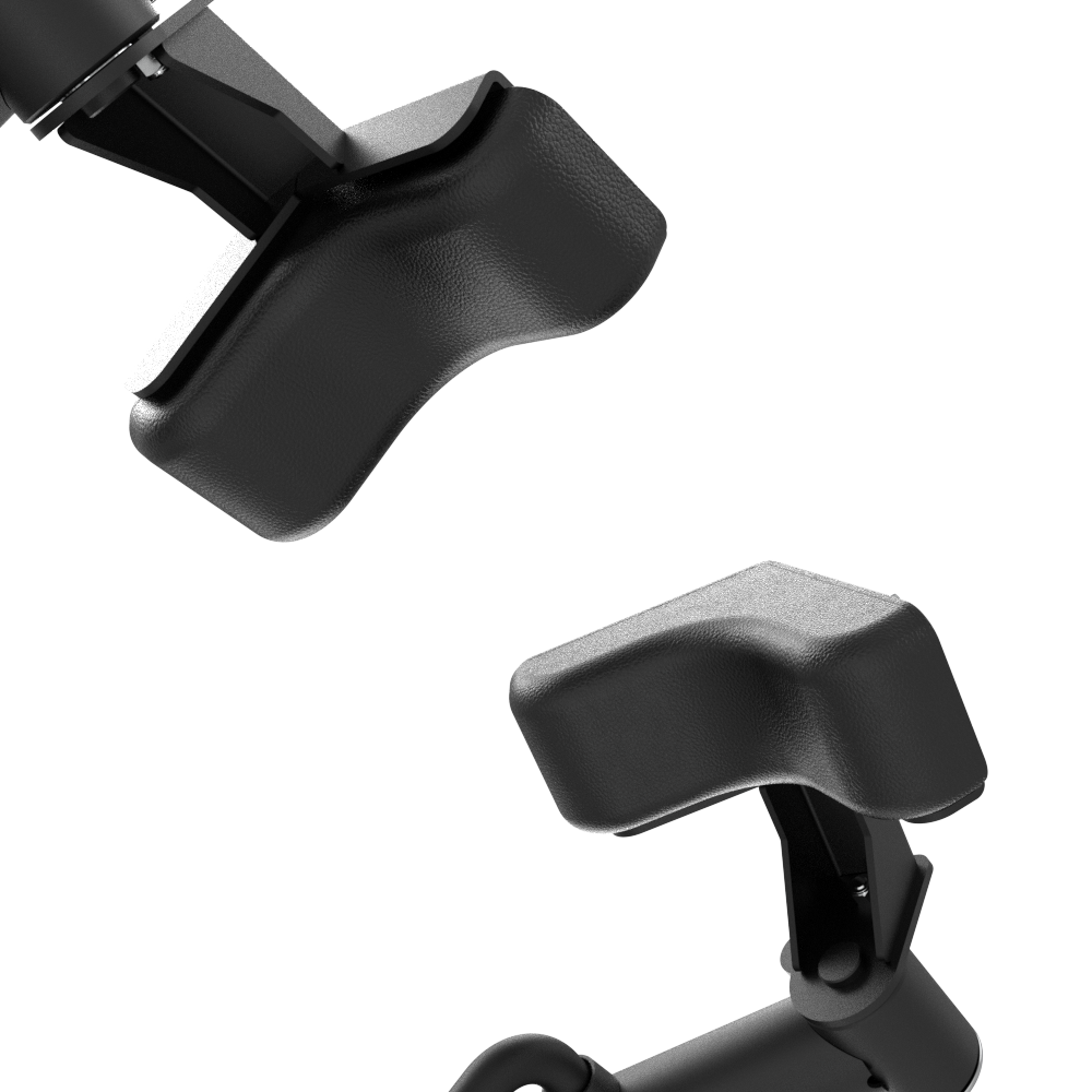 Close-up of Insight Fitness SQUAT Machine - SH021 on a white background