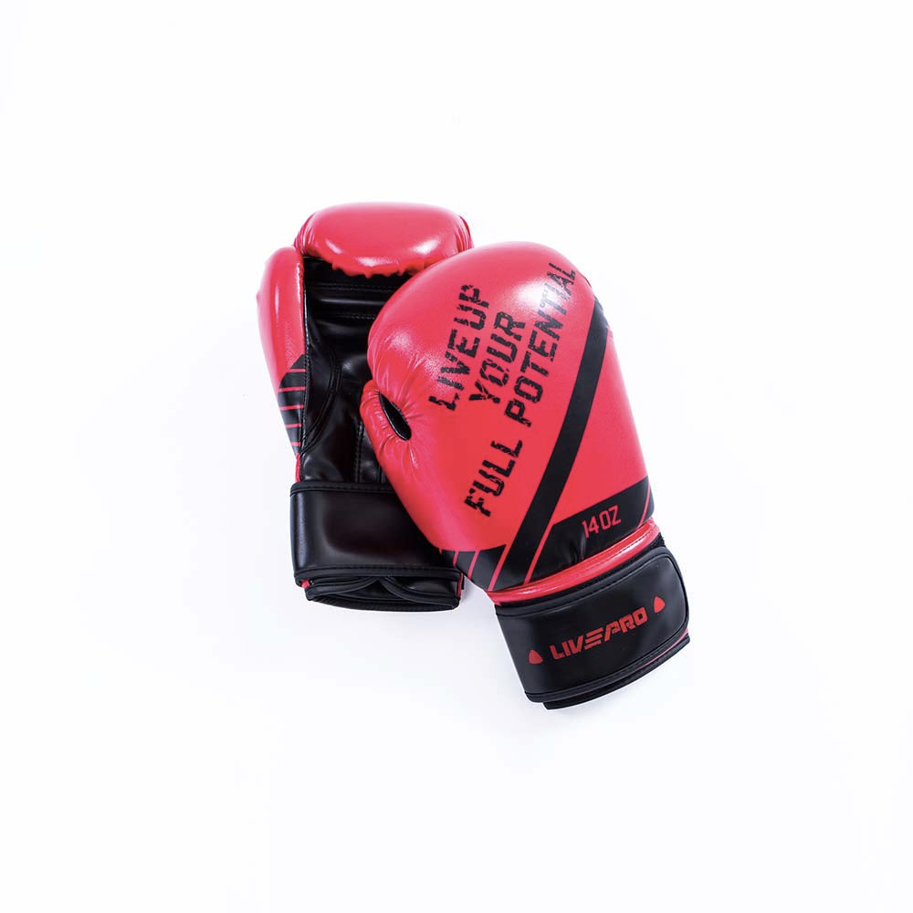Livepro Sparring Gloves14 Oz Red - LP8600