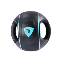 Thumbnail for Livepro Double Grip Medicine Ball 7 Kg - LP8111