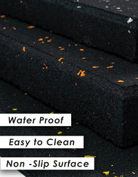 Thumbnail for Commercial Gym Flooring 100 x 100 (cm) - 20 mm Thickness - Speckled Orange