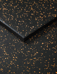 Thumbnail for Commercial Gym Flooring 100 x 100 (cm) - 20 mm Thickness - Speckled Orange