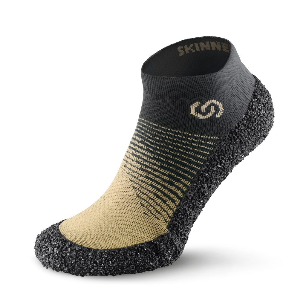Skinners Sock - Ultra-Light for Running, Hiking, Yoga & Travel - Sand
