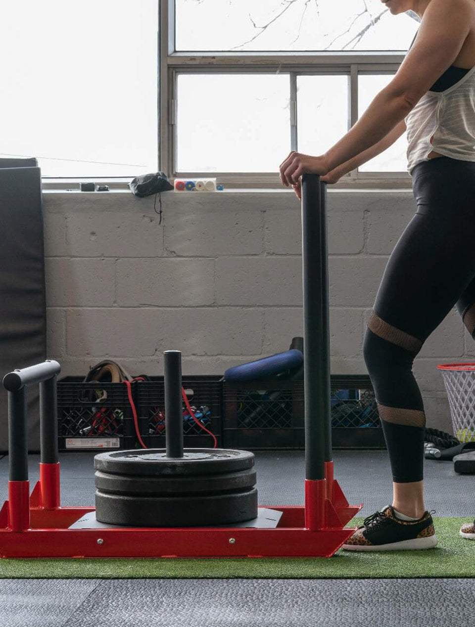 1441 Fitness Sled Push for Cross-fit Training
