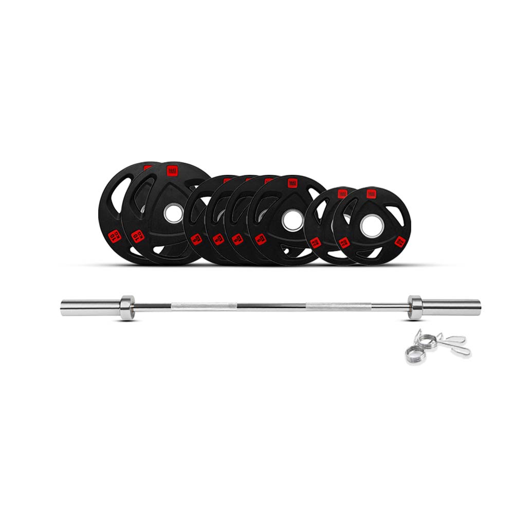 6 foot Olympic Bar-With Plate set and Collar