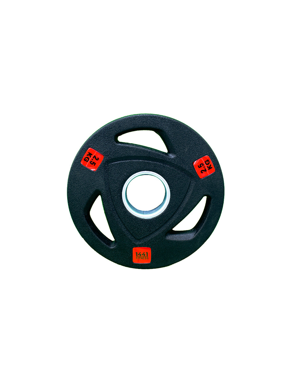 7 ft Olympic Lifting Bar-2.5kg tri-grip rubber plate