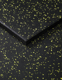 Thumbnail for Commercial Rubber Flooring for Gym 20 mm - 100 x 100 CM Speckled Yellow