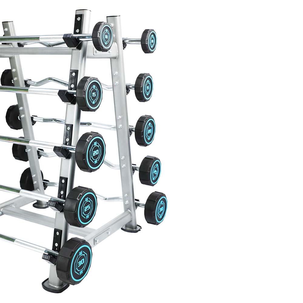 Barbell Weight Set with Rack