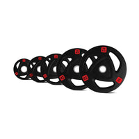 Thumbnail for 1441 Fitness Tri-Grip Olympic Rubber Plates 2.5 Kg to 20 Kg