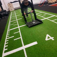 Thumbnail for Sled Track Grass with Marking - 10 x 2 Meters (Green)