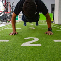 Thumbnail for Sled Track Grass with Marking - 10 x 2 Meters (Green)