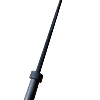 Thumbnail for 7 Ft Olympic Barbell with Spring Collars - Black