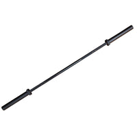 Thumbnail for 7 Ft Olympic Barbell with Spring Collars - Black