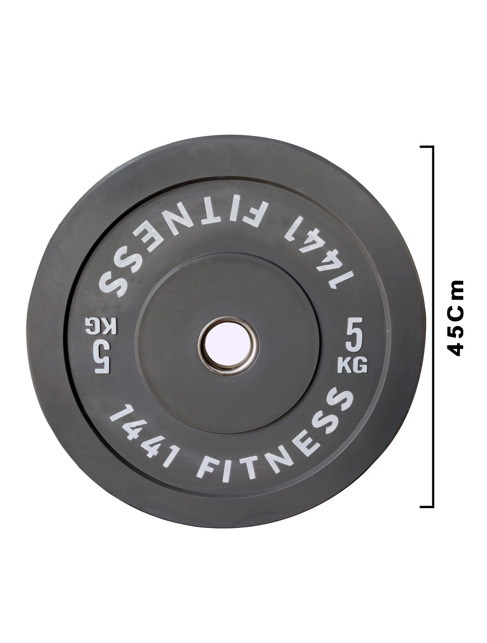 7 Ft Olympic Barbell and Color Bumper Plate Set - 100 KG | 1441 Fitness