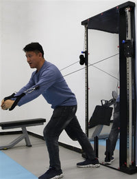 Thumbnail for 1441 Fitness Wall Mounted Mirror Functional Trainer - 41FGT980
