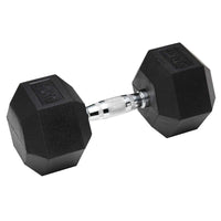 Thumbnail for Hex Dumbbells Set (2.5 KG To 15 KG - 6 Pairs) With Flat Bench