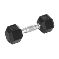 Thumbnail for Hex Dumbbells Set (2.5 KG To 15 KG - 6 Pairs) With Flat Bench