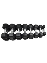 Thumbnail for Hex Dumbbells Set - 2.5 KG to 20 KG ( 8 Pairs)