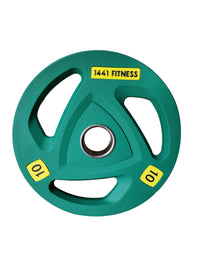 Thumbnail for Fitness Tri Grip Color PU Olympic Plates