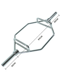 Thumbnail for Hex Bar Deadlift-whole hex bar length: 35 * 97 * 35 cm
