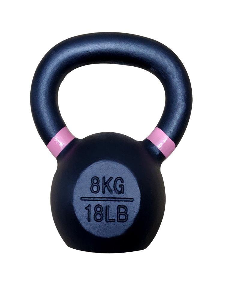 1441 Fitness Powder Coated Kettlebell - 6 Kg to 16 Kg - 6 Pcs Set