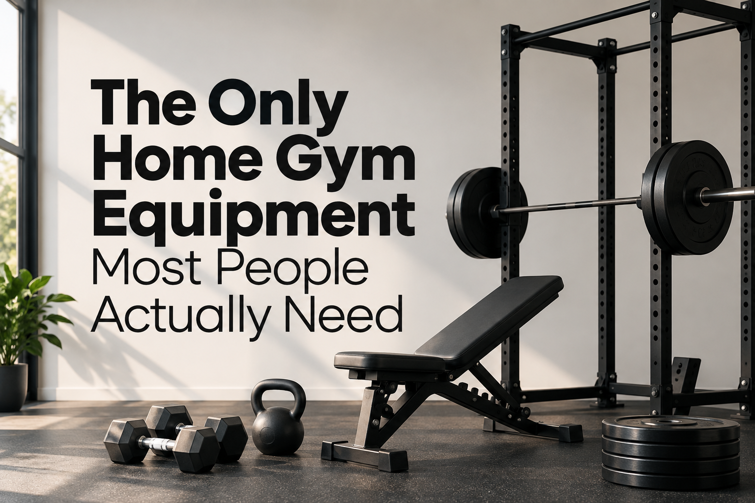 The Only Home Gym Equipment Most People Actually Need