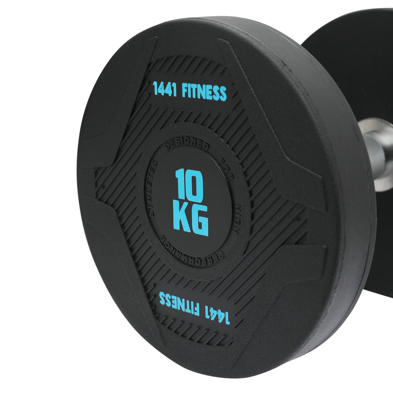 1441 Fitness PU Round Dumbbells - 2.5 kg to 50 KG (Sold in Pair)