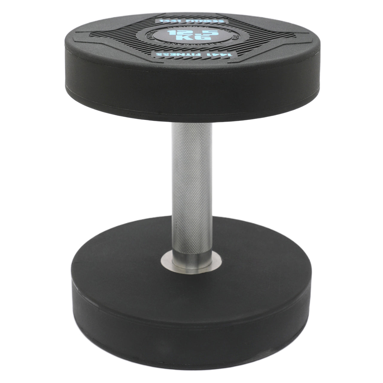 1441 Fitness PU Round Dumbbells - 2.5 kg to 50 KG (Sold in Pair)