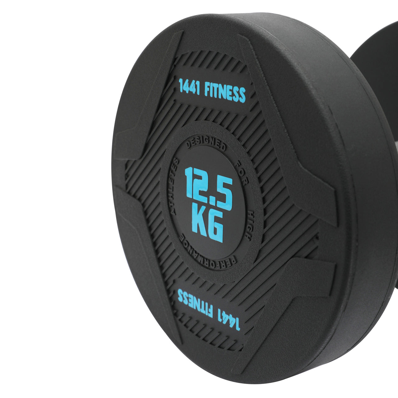 1441 Fitness PU Round Dumbbells - 2.5 kg to 50 KG (Sold in Pair)