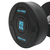 Thumbnail for 1441 Fitness PU Round Dumbbells - 2.5 kg to 50 KG (Sold in Pair)