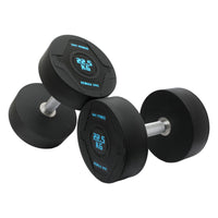 Thumbnail for 1441 Fitness PU Rubber Round Dumbbell Combo Set 2.5 Kg - 25 Kg (10 Pairs Set)